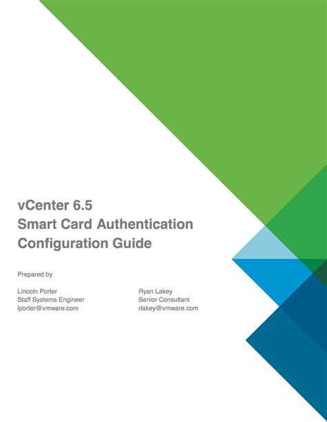 vmware vcenter 6.7 smart card authentication|configure smart card authentication.